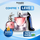 3 Perfumes Femininos (100ml) - Good Girl | La Vie est Belle | Scandal | (5 Anos Armazém do Perfume)