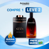 2 Perfumes Masculinos TESTER (100ml) - Bvlgari MAN in Black | Fahrenheit | (5 Anos Armazém do Perfume)