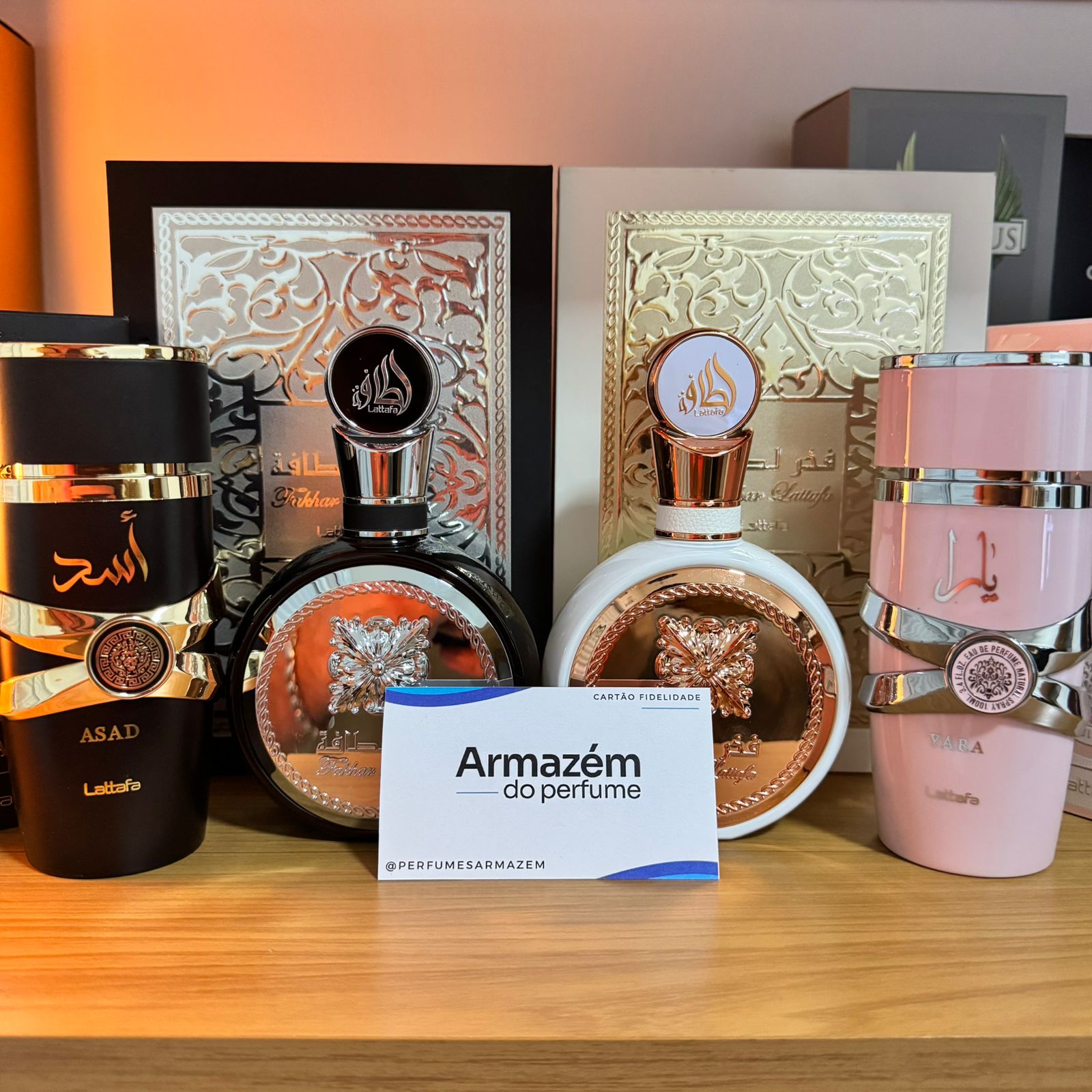 Árabe Casal - (100ml) - ASAD LATAFFA | FAKHAR LATAFFA BLACK | FAKHAR LATAFFA WHITE | YARA ROLSA - LATAFFA (5 Anos Armazém do Perfume)
